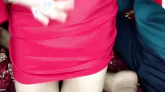 Desperate Married Aunty Begging Neighbor Uncle To Fill Her Again