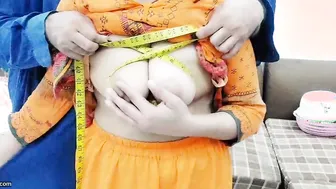 Local Tailor Drilling Aunty Pussy And Asshole In His Shop