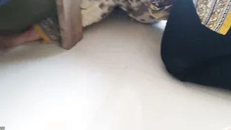 Bbw Neighbor Stuck Under Bed Getting Fucked From Behind Hard