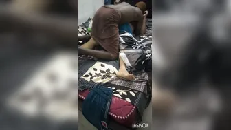 South Indian Aunty Eating Out Younger Girlfriend Passionately