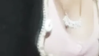 Seducing My Friends Hot Aunty Wearing Sexy Blouse Part Two