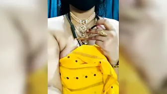 Naked Chubby Aunty Showing Off Her Thick Body Before Riding Me