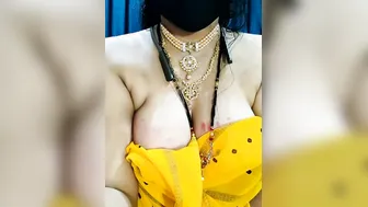 Naked Chubby Aunty Showing Off Her Thick Body Before Riding Me