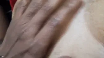 Village Aunty Wanting Me To Squeeze Her Tits In Red Blouse