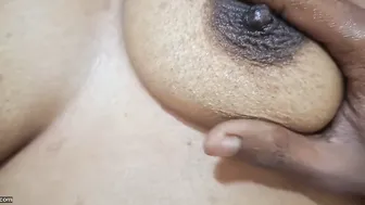 Village Aunty Wanting Me To Squeeze Her Tits In Red Blouse