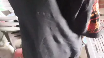 Curvy Aunty Pleasuring Herself Moaning Spreading Her Thick Ass