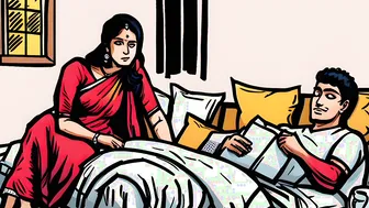 Horny Aunty Telling Me Dirty Stories While Stroking My Cock