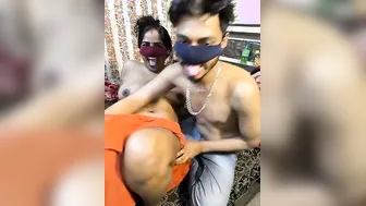 Lonely Married Aunty Stripping Naked Seducing Her Young Student