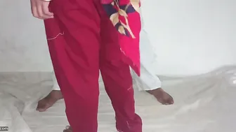 Aunty Riding Me Reverse Cowgirl Draining Every Drop From My Cock