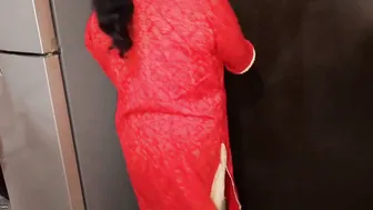 Older Aunty Sneaking Around With The Young Guy Next Door