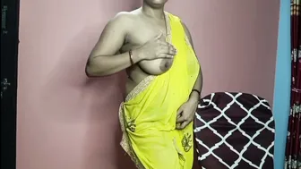 Thick Indian Aunty In Panties Touching Herself Getting Horny Solo