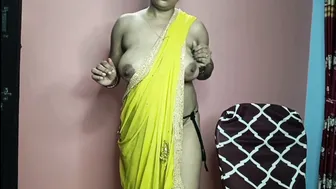 Thick Indian Aunty In Panties Touching Herself Getting Horny Solo