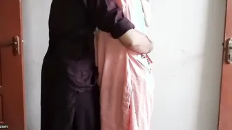 Married Hijabi Milf Cheating With Her Lover In Village Bedroom