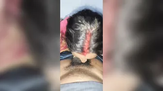 Horny Aunty Sucking Me Off Before Her Husband Comes Back Home