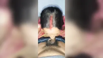 Horny Aunty Sucking Me Off Before Her Husband Comes Back Home
