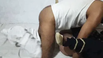 Beautiful Neighbor Aunty Getting Fucked On Her Marriage Bed