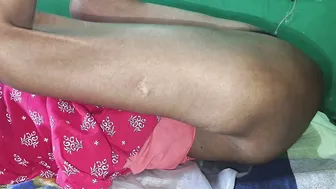 Lifting Her Nightie Revealing Pink Pussy Before Pounding Aunty Hard