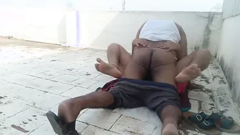 Fucking My Gorgeous Desi Aunty On Terrace Under The Open Sky