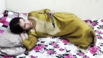 Catching Her Watching Porn And Fucking The Horny Aunty Properly