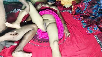 Village Aunty Bent Over Taking It Rough In The Back Room