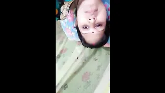 Busty Aunty Flaunting Her Massive Boobs Before Hardcore Session