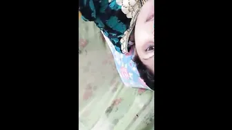Busty Aunty Flaunting Her Massive Boobs Before Hardcore Session