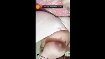 Busty Aunty Flaunting Her Massive Boobs Before Hardcore Session