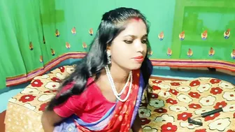 Village Aunty Giving Stepson Blowjob Then Riding Him Moaning