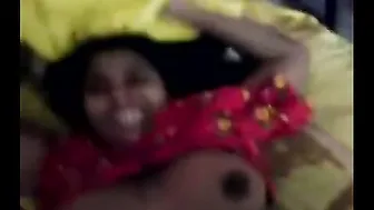 Chubby Aunty From Society Fucking Young Boyfriend Behind Doors