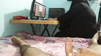 Working Aunty Catches Me Jerking Off And Lets Me Fuck Her Hard