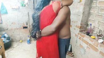 Young Guy Stripping Aunty And Pounding Her Tight Pussy Rough