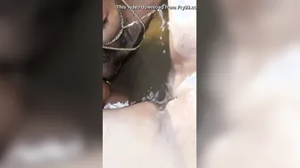 Naughty Aunty Fingering Herself By The River Moaning In Telugu