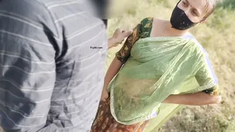 Virgin Aunty Losing It To Young Guy Deep In Village Jungle
