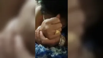 Rich Desi Aunty Taking It From Behind Moaning Loud In Bedroom
