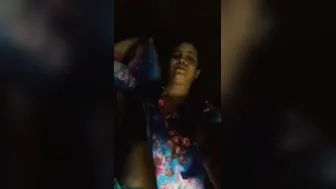 Homely Village Aunty Stripping Naked Teasing Before Fucking