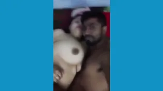 Neighbor Bachelor Boy Seducing And Fucking Big Boobs Aunty