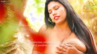 Watching Her Pressing And Flaunting Those Big Desi Boobs