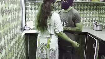 Married Woman Bent Over Kitchen Counter Taking It From Behind