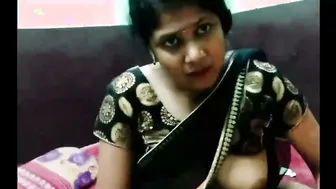 Horny Aunty In Sari Stroking Me Off Until I Explode For Her