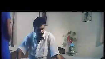 Hot Aunty In Blue Saree Spreading Legs For Her Neighbor