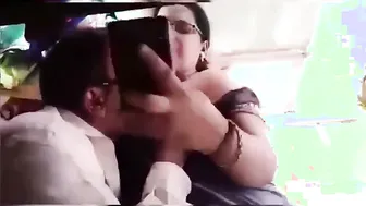 Tailor Motorboating Huge Boobs Of Horny Kannada Milf Aunty