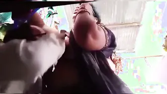 Tailor Motorboating Huge Boobs Of Horny Kannada Milf Aunty