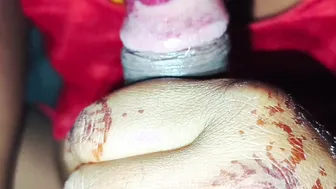 Bhabhi Swallowing His Dark Cock Before Riding Him Wildly