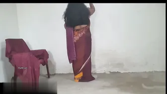 Tamil Cleaning Aunty Bent Over And Fucked By House Owner Raw