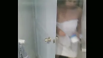 Mature Punjabi Milf Caught Showering On Hidden Camera At Home