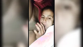 Neighbor Aunty Secretly Sucking My Dick While Hubby At Work