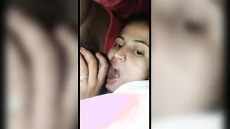 Neighbor Aunty Secretly Sucking My Dick While Hubby At Work