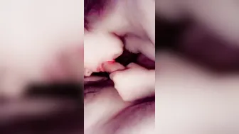 Sexy Married Aunty On Her Knees Giving Sloppy Wet Blowjob Real