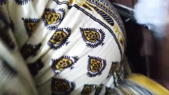 Cleaning House Turned Wild When Aunty Caught Me Watching Her