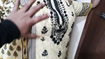 Cleaning House Turned Wild When Aunty Caught Me Watching Her